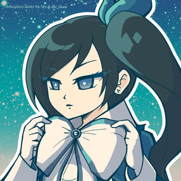 Nereid. Neptune's Moon. Official Moon Discovery (2024. 1 May. Birthday Art)